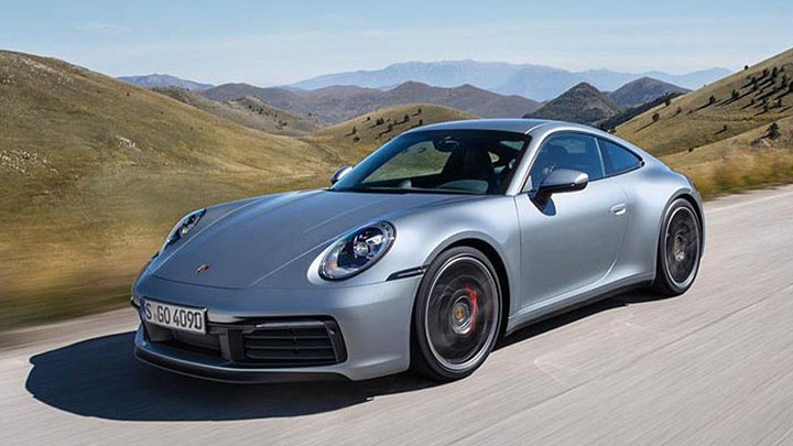 Porsche la nouvelle 911 front